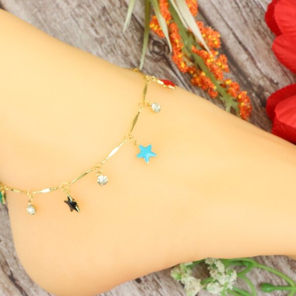 "Dainty Anklet for Women – Elegant Everyday Jewelry & Perfect Gift | MLCRC1331 - Picture 2 of 11
